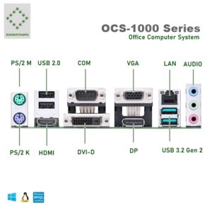 OCS-1000-unite-centrale-ordinateur-de-bureau-pc-professionnel-pc-bureautique-pc-multimedia-gt-1030-RTX-3050